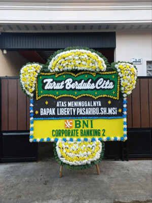 Papan Bunga Duka di Kembang