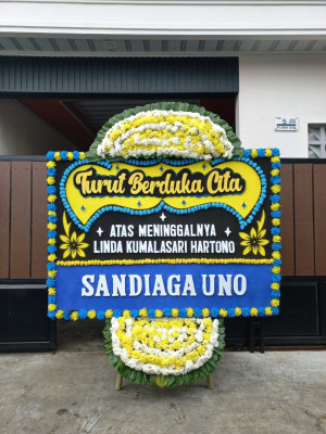 Papan Bunga Duka di Kembang